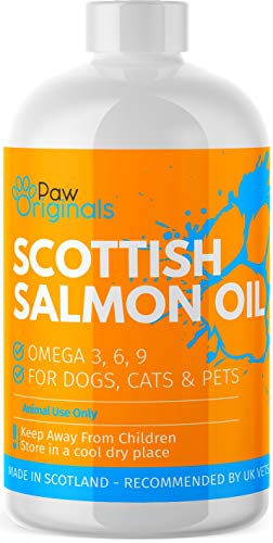 Salmon Oil For Dogs, Cats, Ferrets, Horses & Pets |...