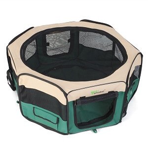 Fabric cat play pen by Amzdeal