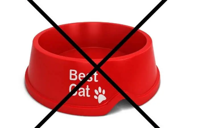 dont use a plastic bowl