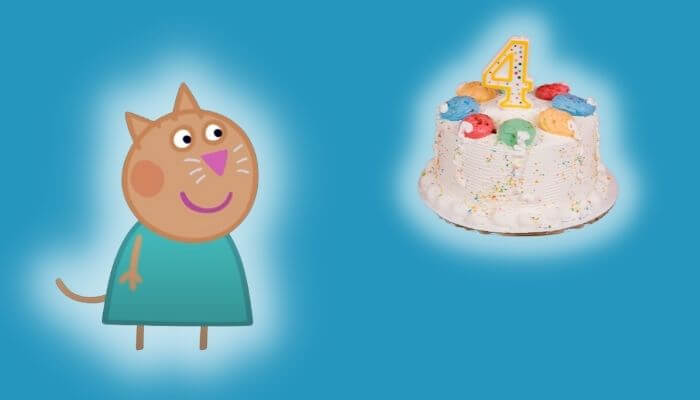 How Old Is Candy Cat From Peppa Pig? - Tuxedo Cat